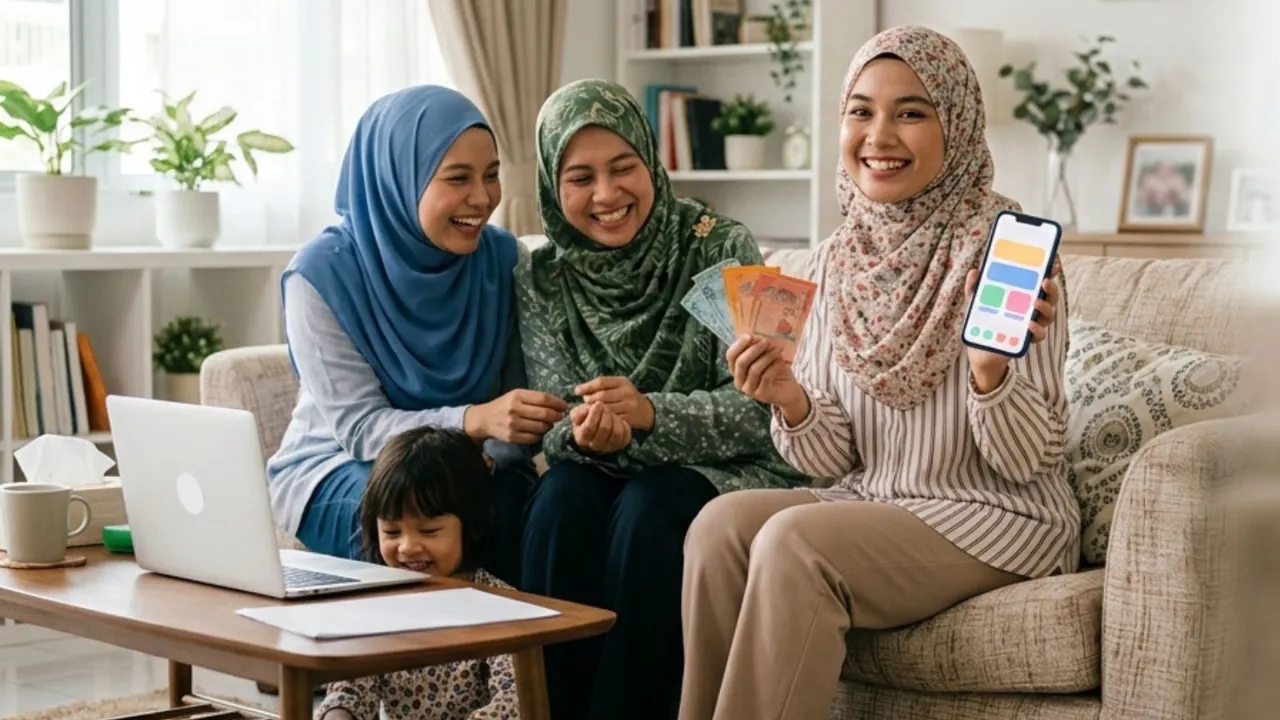 Paparan utama tugasan harian